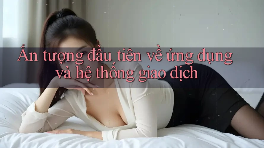 Ấn tượng đầu tiên về ứng dụng và hệ thống giao dịch