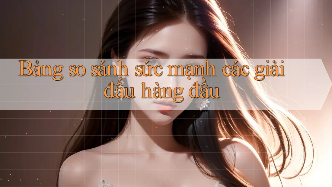 Bảng so sánh sức mạnh các giải đấu hàng đầu