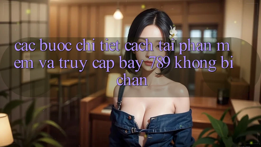 Các bước chi tiết cách tải phần mềm và truy cập bay 789 không bị chặn Các bước chi tiết cách tải phần mềm và truy cập bay 789 không bị chặn