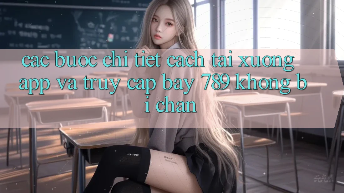Các bước chi tiết cách tải xuống app và truy cập bay 789 không bị chặn