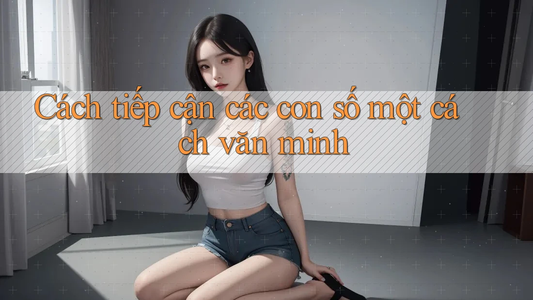 Cách tiếp cận các con số một cách văn minh