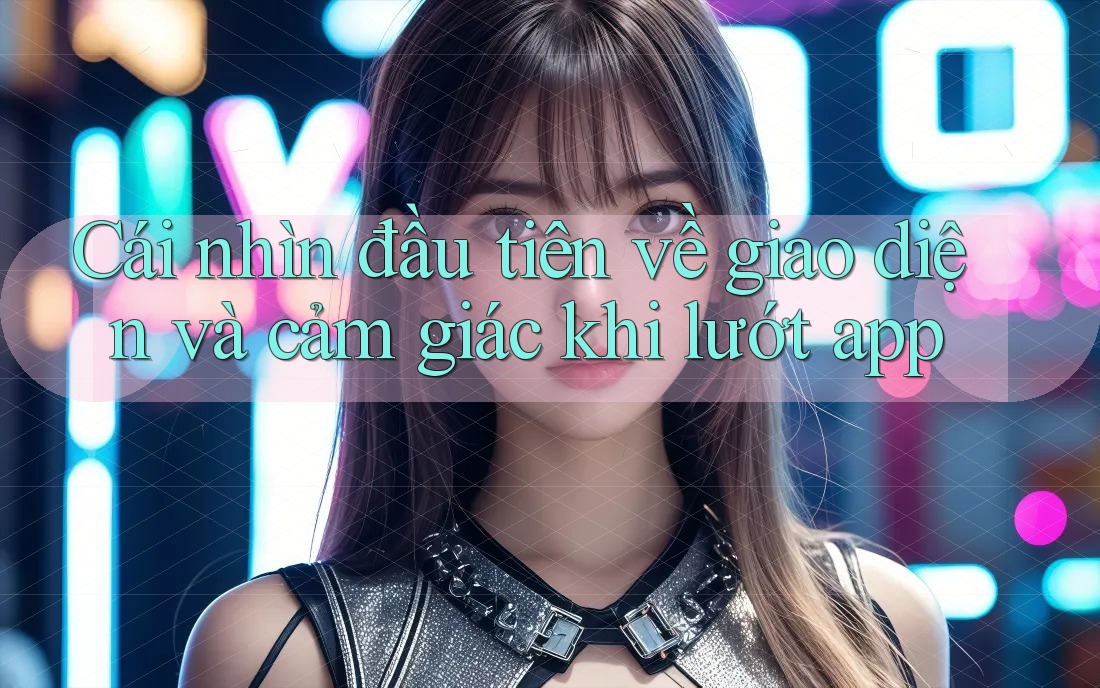 Cái nhìn đầu tiên về giao diện và cảm giác khi lướt app