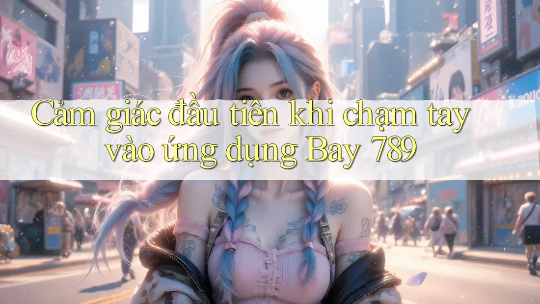 Cảm giác đầu tiên khi chạm tay vào ứng dụng Bay 789