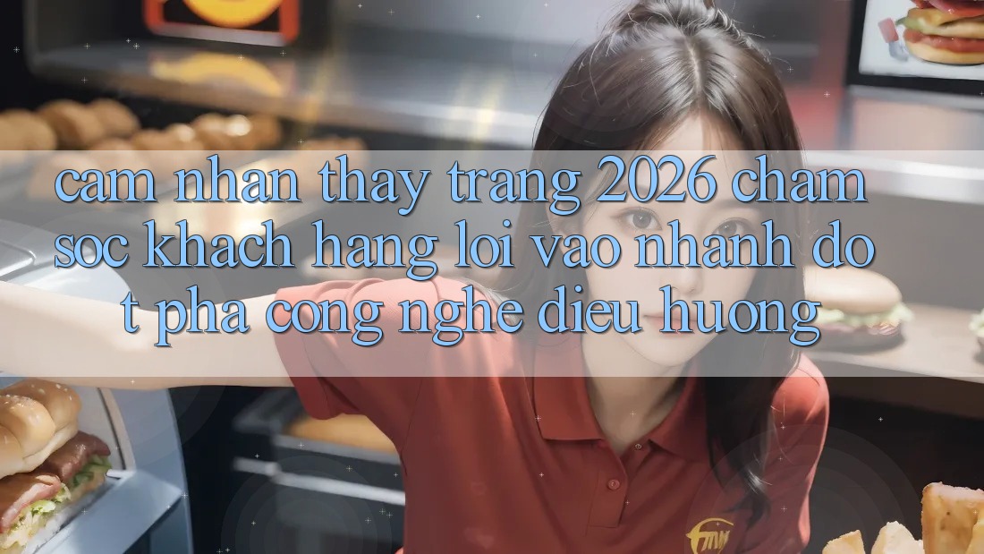Cảm nhận thấy Trang 2026 Chăm sóc khách hàng Lối Vào Nhanh: Đột phá công nghệ điều hướng