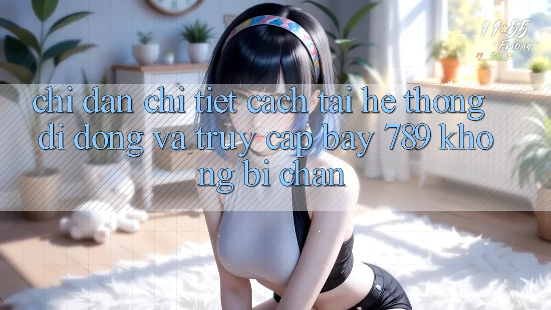 Chỉ dẫn chi tiết cách tải hệ thống di động và truy cập bay 789 không bị chặn