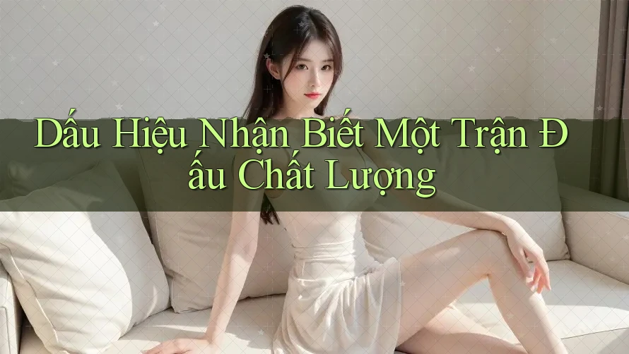 Dấu Hiệu Nhận Biết Một Trận Đấu Chất Lượng Dấu Hiệu Nhận Biết Một Trận Đấu Chất Lượng
