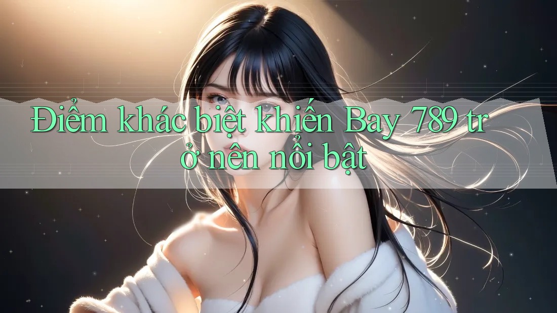 Điểm khác biệt khiến Bay 789 trở nên nổi bật Điểm khác biệt khiến Bay 789 trở nên nổi bật