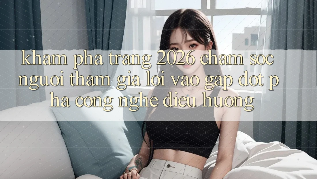 Khám phá Trang 2026 Chăm sóc người tham gia Lối Vào Gấp: Đột phá công nghệ điều hướng Khám phá Trang 2026 Chăm sóc người tham gia Lối Vào Gấp: Đột phá công nghệ điều hướng