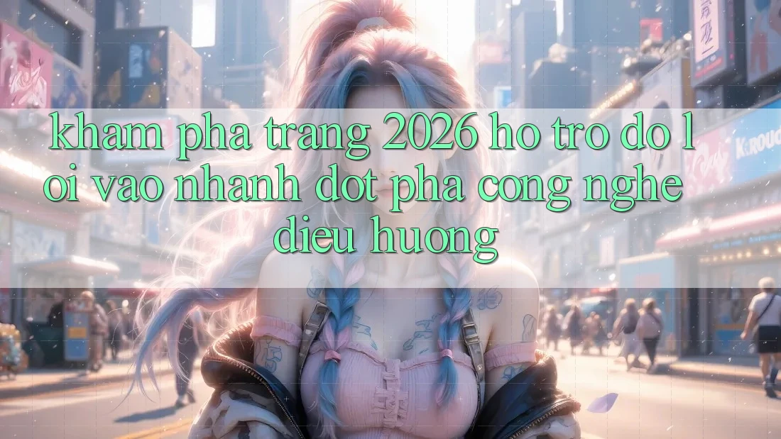 Khám phá Trang 2026 Hỗ trợ đỡ Lối Vào Nhanh: Đột phá công nghệ điều hướng Khám phá Trang 2026 Hỗ trợ đỡ Lối Vào Nhanh: Đột phá công nghệ điều hướng