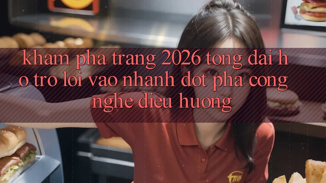 Khám phá Trang 2026 Tổng đài hỗ trợ Lối Vào Nhanh: Đột phá công nghệ điều hướng Khám phá Trang 2026 Tổng đài hỗ trợ Lối Vào Nhanh: Đột phá công nghệ điều hướng