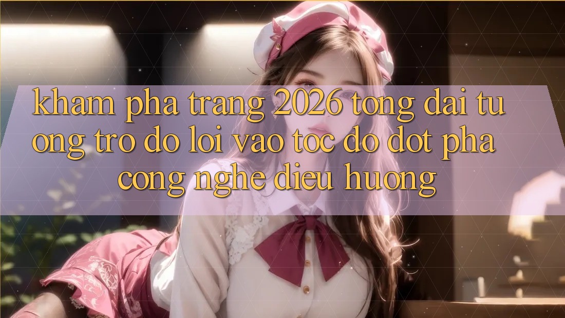 Khám phá Trang 2026 Tổng đài tương trợ đỡ Lối Vào Tốc độ: Đột phá công nghệ điều hướng