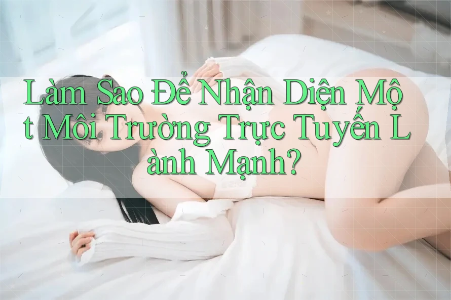 Làm Sao Để Nhận Diện Một Môi Trường Trực Tuyến Lành Mạnh? Làm Sao Để Nhận Diện Một Môi Trường Trực Tuyến Lành Mạnh?