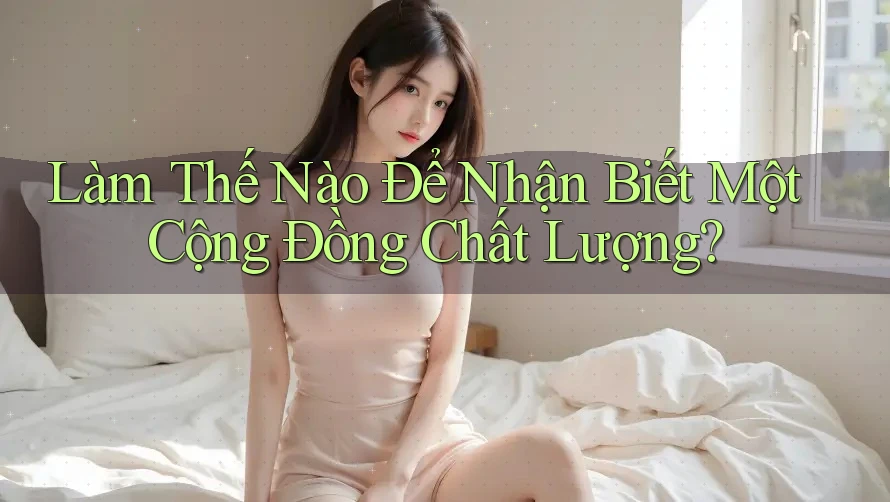 Làm Thế Nào Để Nhận Biết Một Cộng Đồng Chất Lượng? Làm Thế Nào Để Nhận Biết Một Cộng Đồng Chất Lượng?