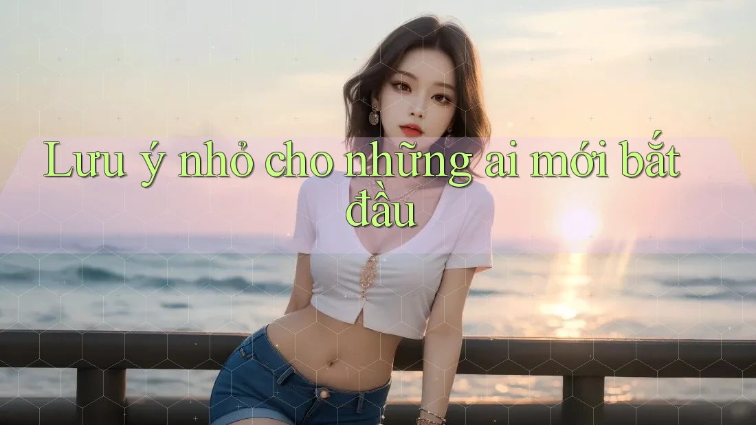 Lưu ý nhỏ cho những ai mới bắt đầu
