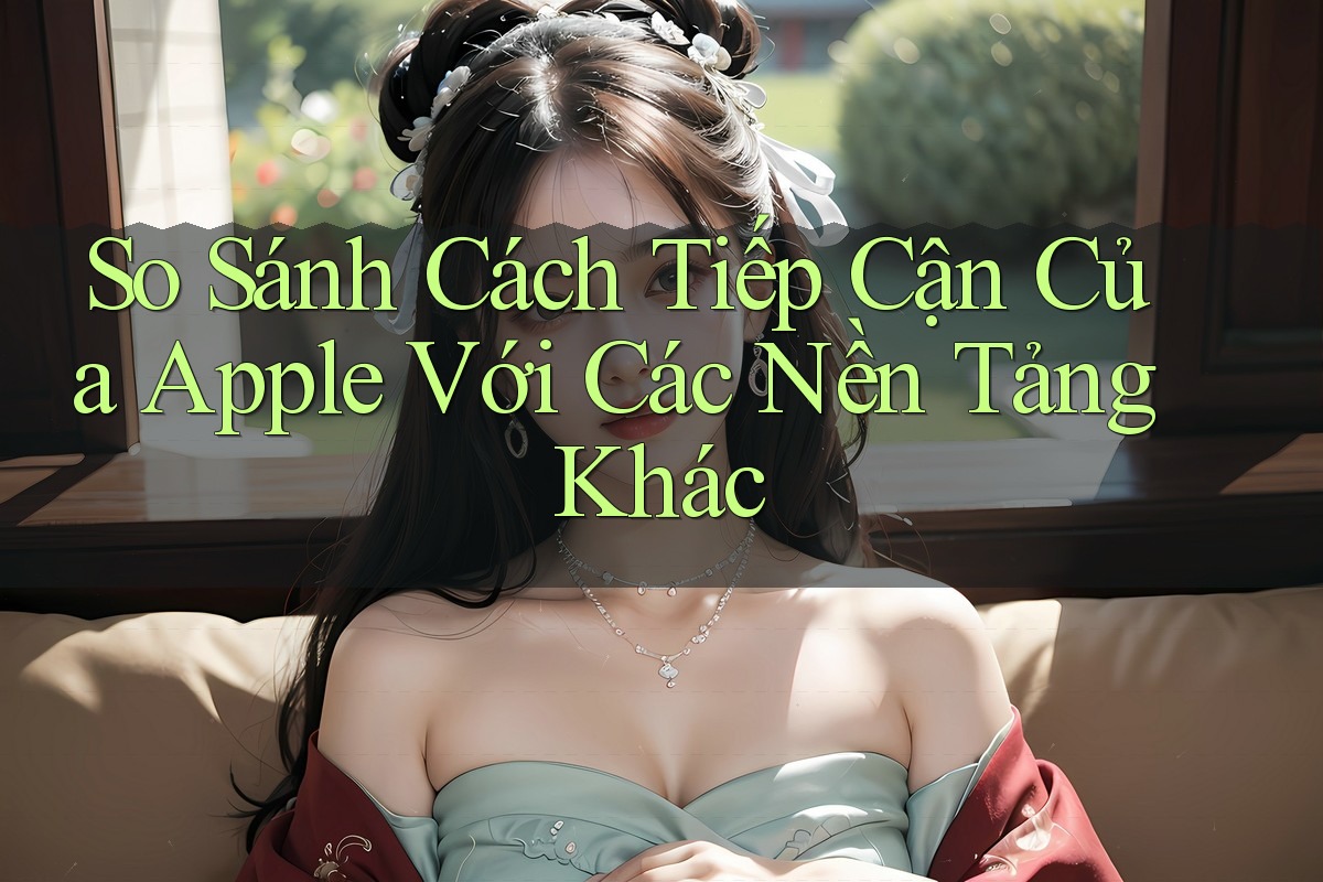 So Sánh Cách Tiếp Cận Của Apple Với Các Nền Tảng Khác