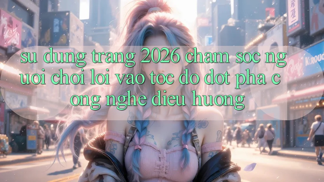 Sử dụng Trang 2026 Chăm sóc người chơi Lối Vào Tốc độ: Đột phá công nghệ điều hướng