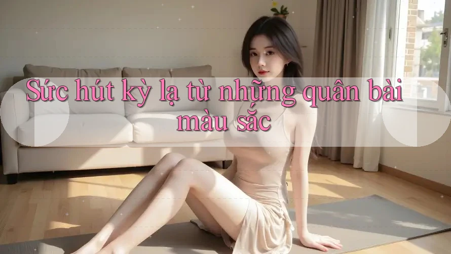 Sức hút kỳ lạ từ những quân bài màu sắc