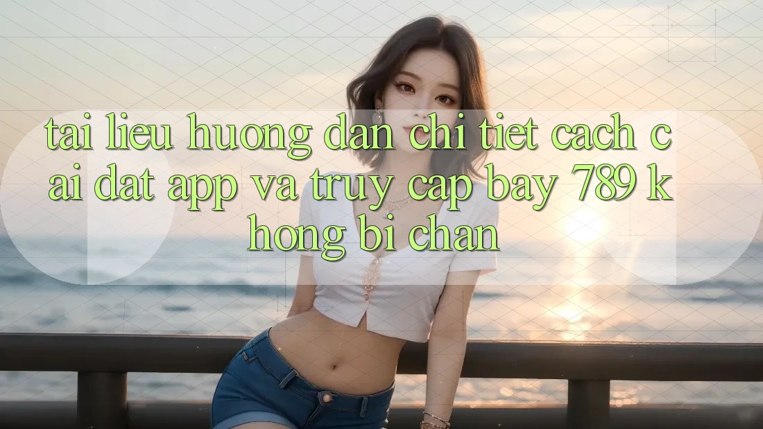 Tài liệu hướng dẫn chi tiết cách cài đặt app và truy cập bay 789 không bị chặn