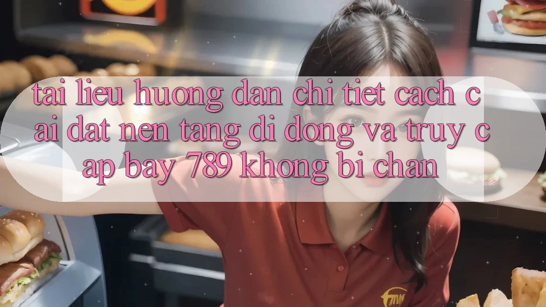 Tài liệu hướng dẫn chi tiết cách cài đặt nền tảng di động và truy cập bay 789 không bị chặn