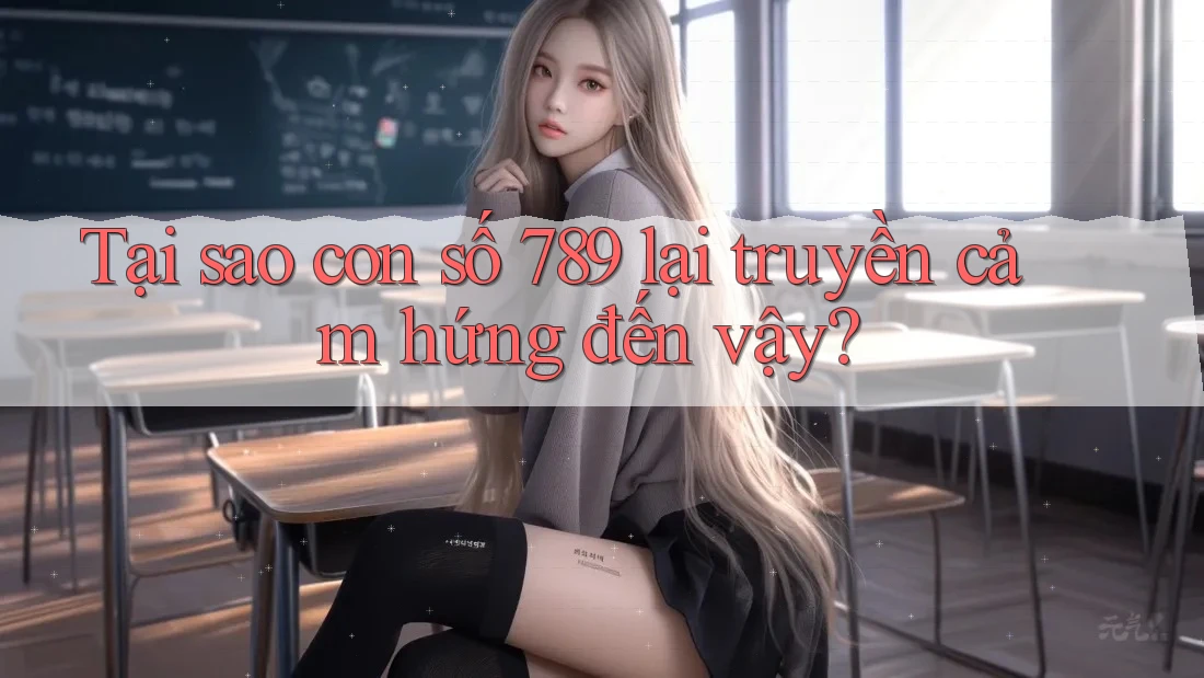 Tại sao con số 789 lại truyền cảm hứng đến vậy?