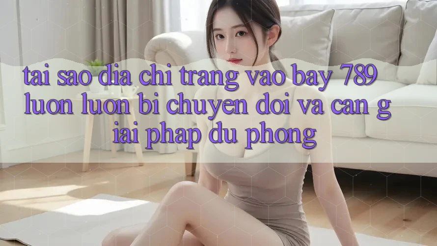 Tại sao địa chỉ trang vào bay 789 luôn luôn bị chuyển đổi và cần giải pháp dự phòng? Tại sao địa chỉ trang vào bay 789 luôn luôn bị chuyển đổi và cần giải pháp dự phòng?