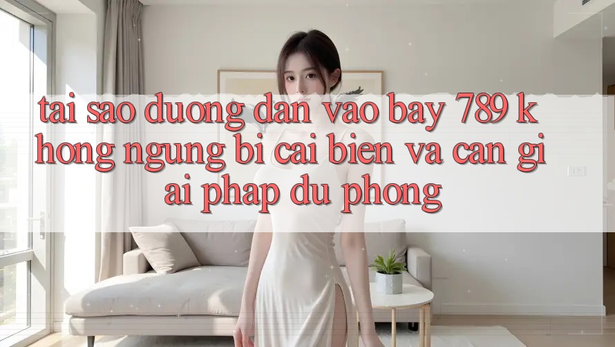Tại sao đường dẫn vào bay 789 không ngừng bị cải biến và cần giải pháp dự phòng? Tại sao đường dẫn vào bay 789 không ngừng bị cải biến và cần giải pháp dự phòng?