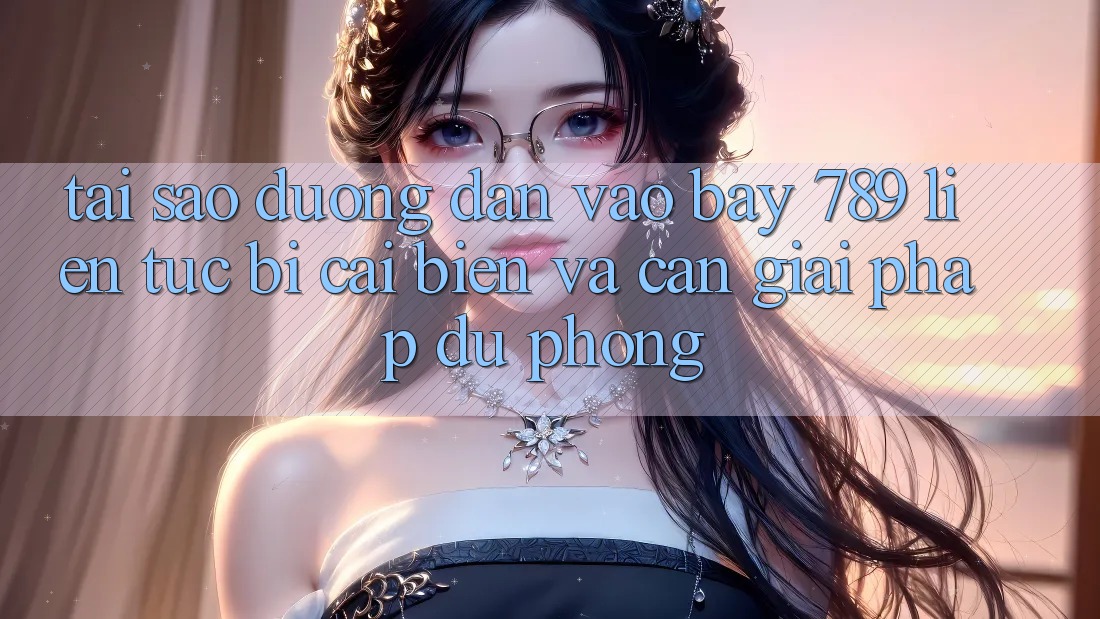 Tại sao đường dẫn vào bay 789 liên tục bị cải biến và cần giải pháp dự phòng?