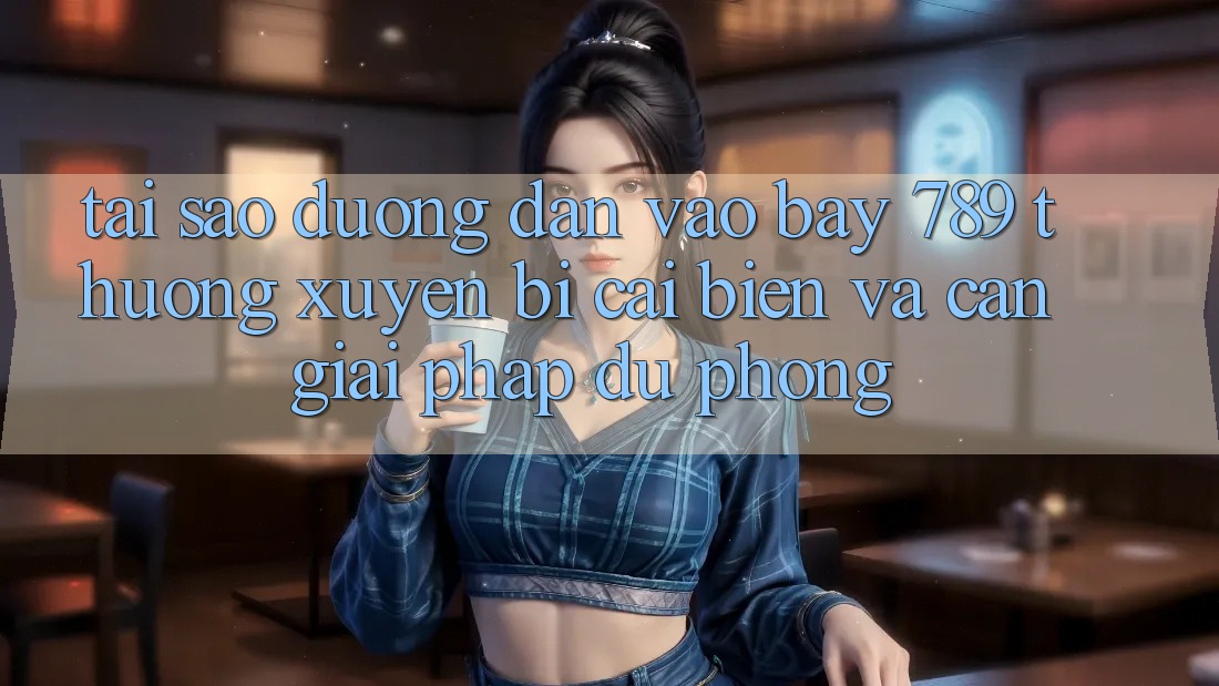 Tại sao đường dẫn vào bay 789 thường xuyên bị cải biến và cần giải pháp dự phòng?