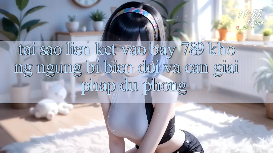 Tại sao liên kết vào bay 789 không ngừng bị biến đổi và cần giải pháp dự phòng?
