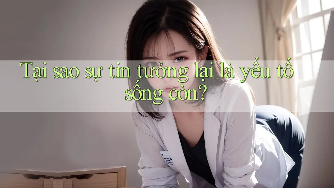 Tại sao sự tin tưởng lại là yếu tố sống còn?