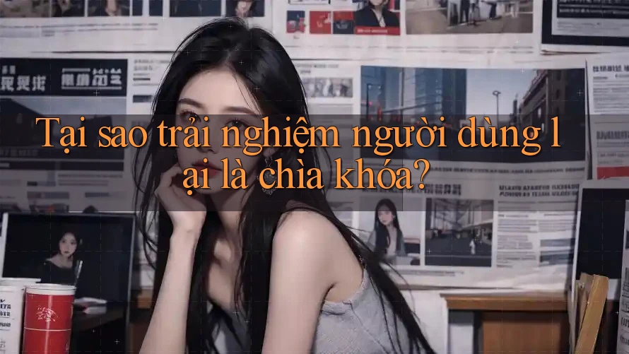 Tại sao trải nghiệm người dùng lại là chìa khóa?