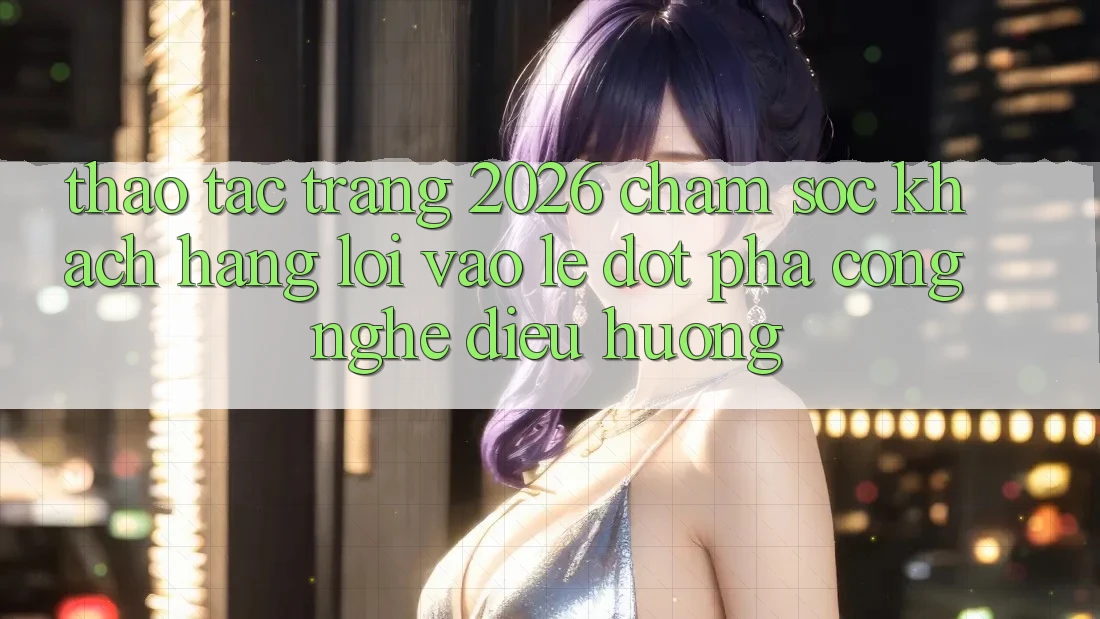 Thao tác Trang 2026 Chăm sóc khách hàng Lối Vào Lẹ: Đột phá công nghệ điều hướng