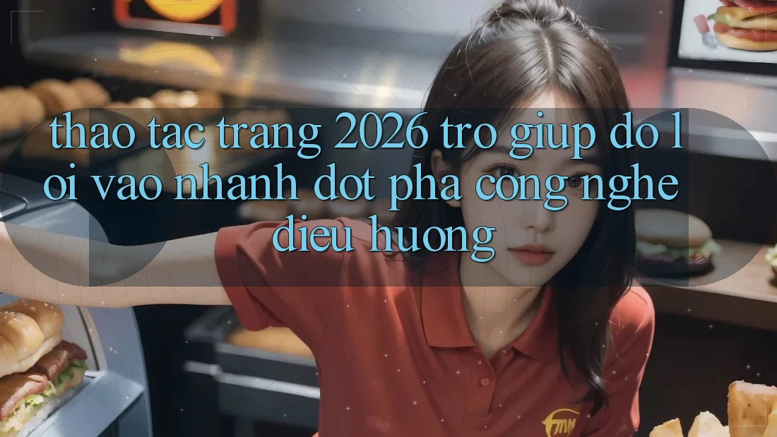 Thao tác Trang 2026 Trợ giúp đỡ Lối Vào Nhanh: Đột phá công nghệ điều hướng