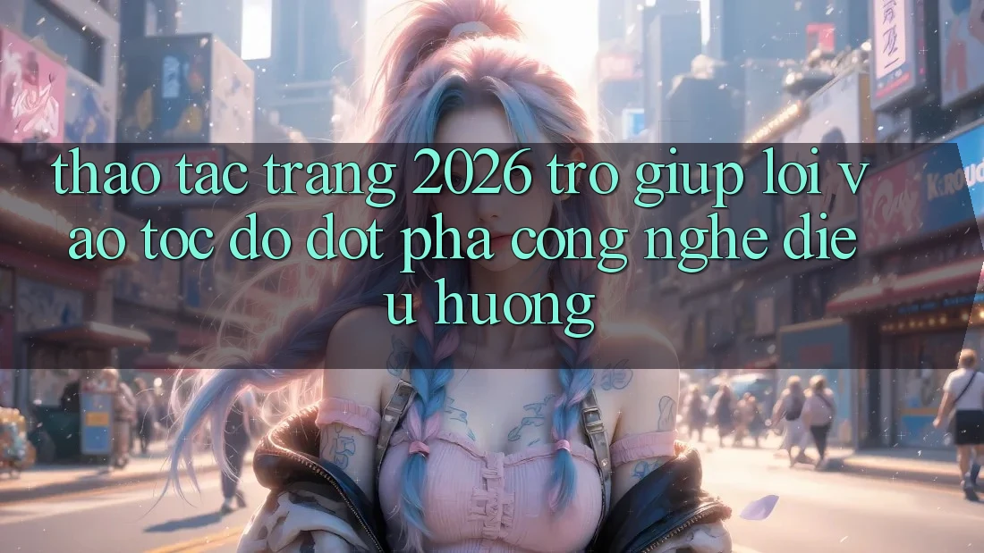 Thao tác Trang 2026 Trợ giúp Lối Vào Tốc độ: Đột phá công nghệ điều hướng